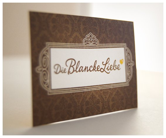 Die Blancke Liebe Visitenkarte