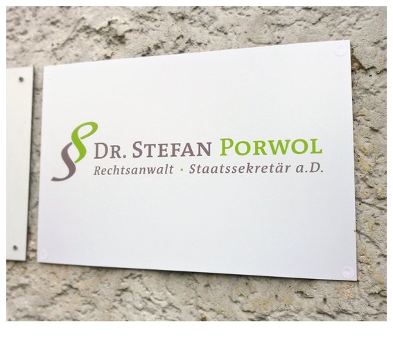 Dr. Stefan Porwol Schild