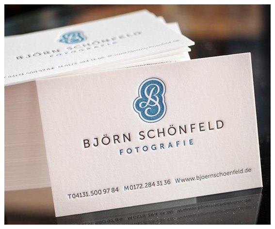 Björn Schönfeld – Visitenkarte
